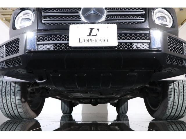 Ｇクラス Ｇ４００ｄ　ＡＭＧライン　白革　純正２０インチアルミ　アダプティブサス　サンルーフ　ダイヤモンドステッチ　マッサージ機能　ベンチレーター　イオナイザー　ＬＥＤヘッドライト　ブルメスター　純正ＨＤＤナビ　全周囲カメラ　地デジ（48枚目）