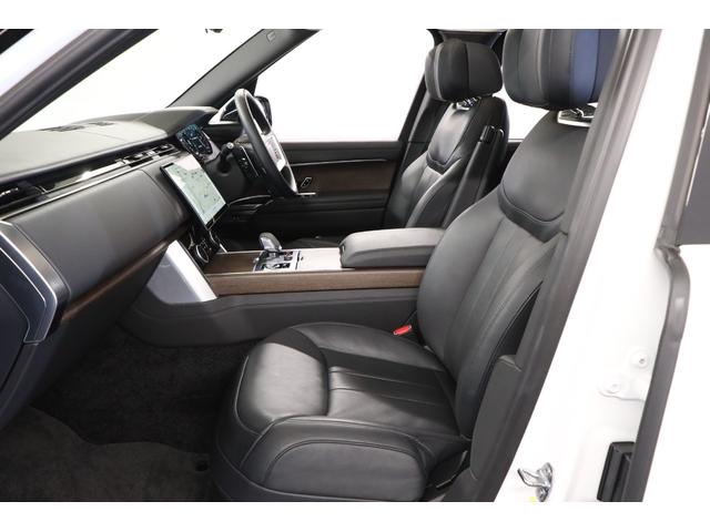 レンジローバー オートバイオグラフィーD300スタンダードホイルベス 黒革 純正23インチアルミ パノラマルーフ 電動サイドステップ デジタルLEDライト マッサージ機能 前後ベンチレーター クーラーボックス メリディアンシグネチャー 純正SDナビ 全周囲カメラ ETC(10枚目)