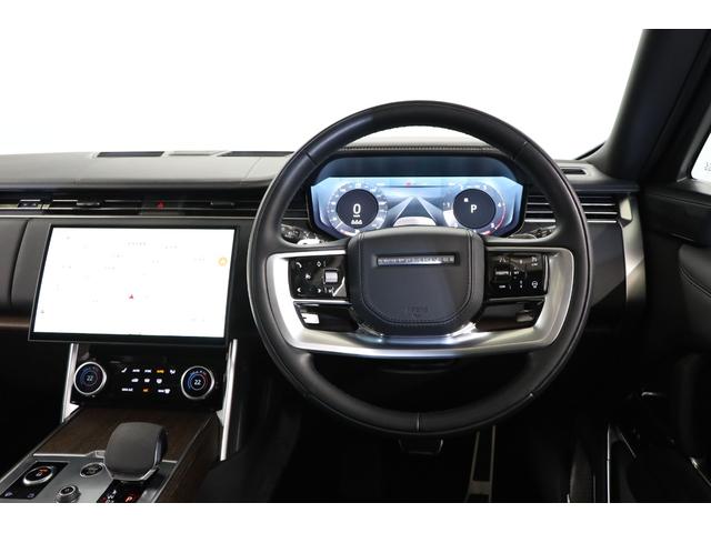 レンジローバー オートバイオグラフィーD300スタンダードホイルベス 黒革 純正23インチアルミ パノラマルーフ 電動サイドステップ デジタルLEDライト マッサージ機能 前後ベンチレーター クーラーボックス メリディアンシグネチャー 純正SDナビ 全周囲カメラ ETC(22枚目)