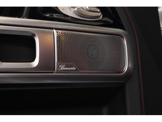 Ｇクラス Ｇ６３　ＡＭＧレザーエクスクルーシブパッケージ　エディション１　左Ｈ　黒／赤革　ＡＭＧ世田谷特注　２２インチ鍛造ＡＷ　スモークＬＥＤライト　サンルーフ　レッドカーボントリム　ダイヤモンドステッチ　マッサージ機能　ベンチレーター　ブルメスター（23枚目）