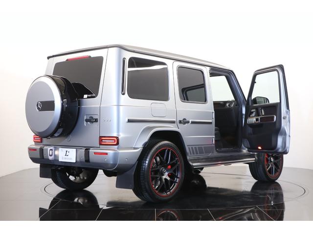 Ｇクラス Ｇ６３　ＡＭＧレザーエクスクルーシブパッケージ　エディション１　左Ｈ　黒／赤革　ＡＭＧ世田谷特注　２２インチ鍛造ＡＷ　スモークＬＥＤライト　サンルーフ　レッドカーボントリム　ダイヤモンドステッチ　マッサージ機能　ベンチレーター　ブルメスター（25枚目）