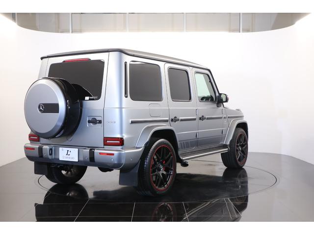 Ｇクラス Ｇ６３　ＡＭＧレザーエクスクルーシブパッケージ　エディション１　左Ｈ　黒／赤革　ＡＭＧ世田谷特注　２２インチ鍛造ＡＷ　スモークＬＥＤライト　サンルーフ　レッドカーボントリム　ダイヤモンドステッチ　マッサージ機能　ベンチレーター　ブルメスター（34枚目）