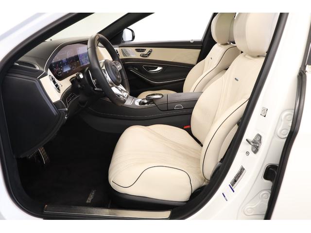 Sクラス S63 4マチック+ロング 後期モデル 有償色 白革 ショーファーPKG 20インチ鍛造アルミ パノラマルーフ LEDヘッドライト マッサージ機能 ベンチレーター ブルメスター リアエンタメ 純正HDDナビ 全周囲カメラ 地デジ(2枚目)