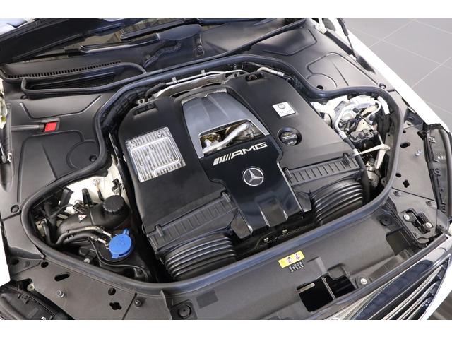 Sクラス S63 4マチック+ロング 後期モデル 有償色 白革 ショーファーPKG 20インチ鍛造アルミ パノラマルーフ LEDヘッドライト マッサージ機能 ベンチレーター ブルメスター リアエンタメ 純正HDDナビ 全周囲カメラ 地デジ(6枚目)