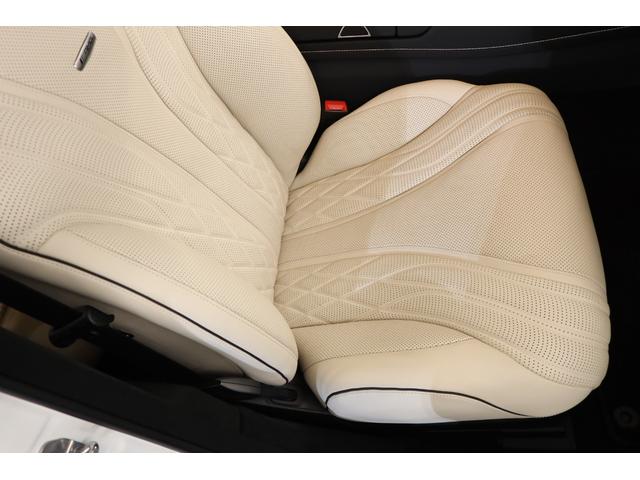 Sクラス S63 4マチック+ロング 後期モデル 有償色 白革 ショーファーPKG 20インチ鍛造アルミ パノラマルーフ LEDヘッドライト マッサージ機能 ベンチレーター ブルメスター リアエンタメ 純正HDDナビ 全周囲カメラ 地デジ(9枚目)