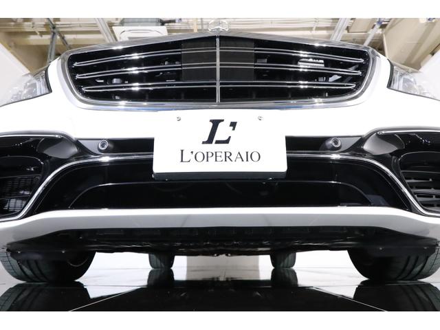 Sクラス S63 4マチック+ロング 後期モデル 有償色 白革 ショーファーPKG 20インチ鍛造アルミ パノラマルーフ LEDヘッドライト マッサージ機能 ベンチレーター ブルメスター リアエンタメ 純正HDDナビ 全周囲カメラ 地デジ(27枚目)