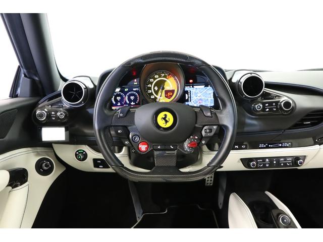 Ｆ８トリブート ベースグレード　左Ｈ　白革　２０インチ鍛造アルミ　フロントリフト　カーボンＦスポイラー／Ｒディフューザー　カーボンステアリング／センタートンネル　フル電動シート　シートヒーター　純正ＨＤＤナビ　バックカメラ　ＥＴＣ（14枚目）