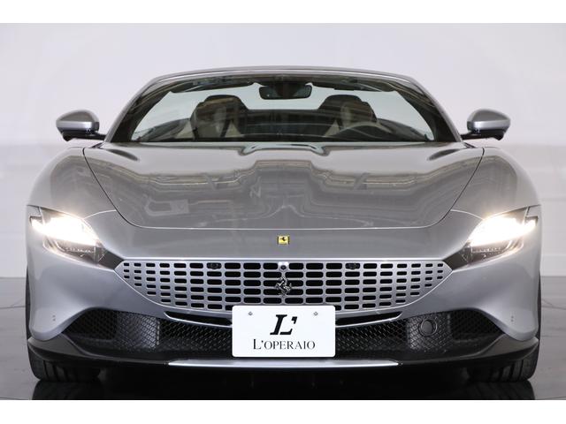 ローマスパイダー ベースグレード　左Ｈ　１オーナー　有償色　茶幌　２０インチ鍛造ホイール　カーボンＦスポイラー／Ｓスカート／Ｒディフューザー　スポーツテールパイプ　カーボンＬＥＤステアリング　フル電動シート　ベンチレーター　ＪＢＬ（33枚目）