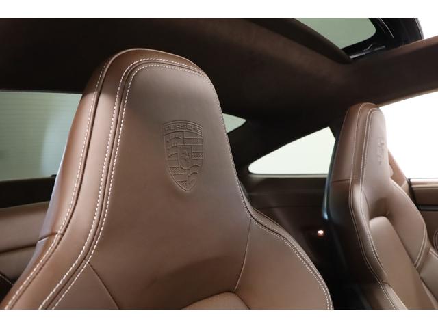 911 911カレラGTS PDK 1オーナー車 OP472 トリュフブラウン革 純正20/21インチアルミ PCCB ブラックエクステリアパッケージ HDマトリクスLED ガラスサンルーフ アダプティブスポーツシート BOSE(34枚目)