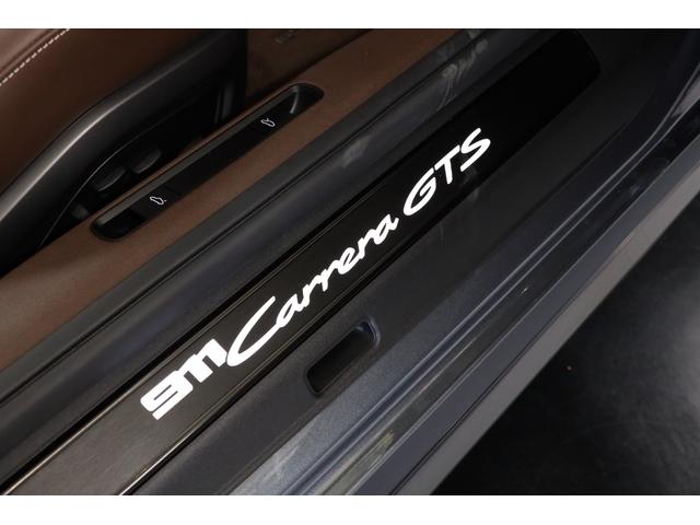 911 911カレラGTS PDK 1オーナー車 OP472 トリュフブラウン革 純正20/21インチアルミ PCCB ブラックエクステリアパッケージ HDマトリクスLED ガラスサンルーフ アダプティブスポーツシート BOSE(39枚目)