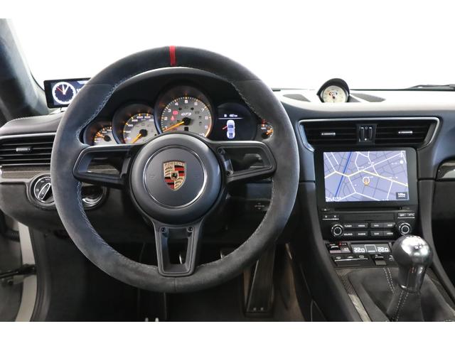 911 911GT3 6MT 左ハンドル 有償色 クラブスポーツPKG スポーツクロノ PCCB フロントリフト LEDヘッドライト 純正20インチアルミ カーボンドアミラー カーボンインテリアPKG フルバケットシート(11枚目)