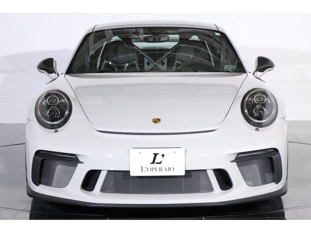 911 911GT3 6MT 左ハンドル 有償色 クラブスポーツPKG スポーツクロノ PCCB フロントリフト LEDヘッドライト 純正20インチアルミ カーボンドアミラー カーボンインテリアPKG フルバケットシート(15枚目)