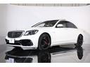 S63 4マチック+ロング 後期モデル 有償色 白革 ショーファーPKG 20インチ鍛造アルミ パノラマルーフ LEDヘッドライト マッサージ機能 ベンチレーター ブルメスター リアエンタメ 純正HDDナビ 全周囲カメラ 地デジ(19枚目)