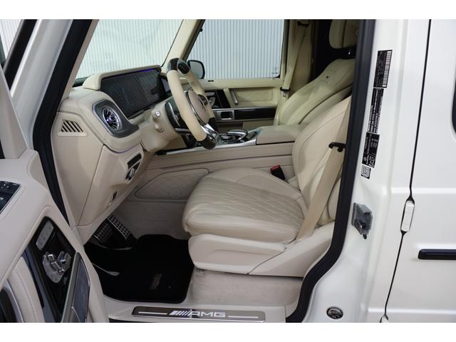 Gクラス G63 AMGレザーエクスクルーシブパッケージ レザーエクスクルーシブPKG HYPERFORGED24 リアエンターHDMI 電動ステップ Fリップ 4本出しマフラー A/Cアンビテント IIDモーションビーム カーボンインテリアPKG(18枚目)