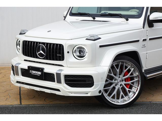 Gクラス G63 AMGレザーエクスクルーシブパッケージ レザーエクスクルーシブPKG HYPERFORGED24 リアエンターHDMI 電動ステップ Fリップ 4本出しマフラー A/Cアンビテント IIDモーションビーム カーボンインテリアPKG(37枚目)
