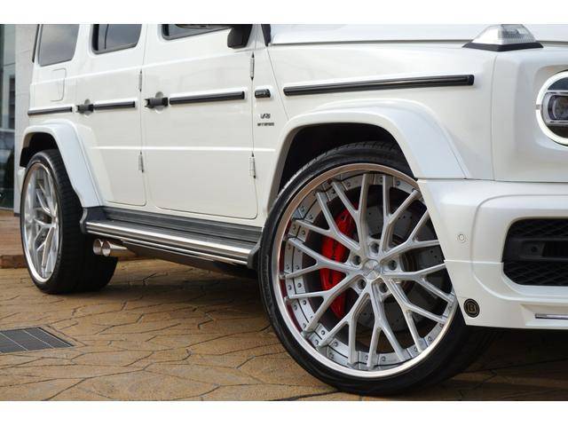 Gクラス G63 AMGレザーエクスクルーシブパッケージ レザーエクスクルーシブPKG HYPERFORGED24 リアエンターHDMI 電動ステップ Fリップ 4本出しマフラー A/Cアンビテント IIDモーションビーム カーボンインテリアPKG(39枚目)