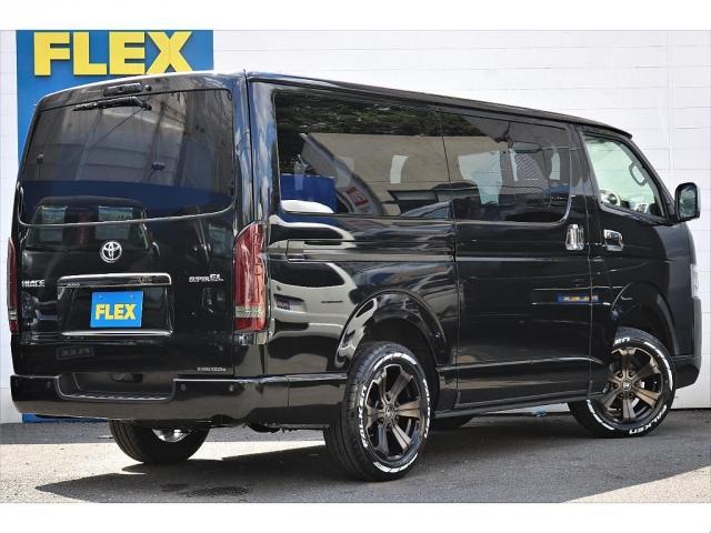 スーパーGL ダークプライムII *FLEXアーバングランデ17インチアルミ*ファルケンW11 17インチタイヤ*FLEXアルティメットLEDテールCOBRAフロントスポイラーカロッツェリアSDナビETCバックカメラナビ連動加工(2枚目)