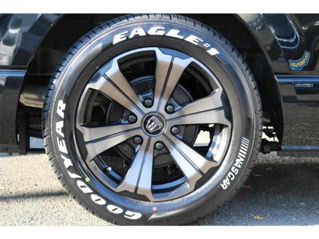 スーパーＧＬ　ダークプライムＩＩ　アルパインＢＩＧ－ＸナビビルトインＥＴＣ２．０ＦＬＥＸタイプＩＩベットＫＩＴＦＬＥＸバルベロ１７インチアルミＧＯＯＤＹＥＡＲ　タイヤ２インチローダウンＫＩＴ前後薄型バンプストップラバーフロントスポイラ(20枚目)