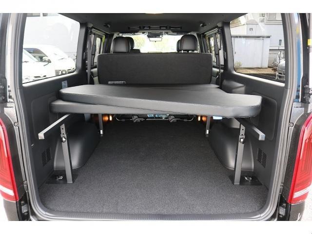 ハイエースバン スーパーGL ダークプライムII BIG-X11インチナビビルトインETC2.0HDMIUSBポートベッドキットフロントスポイラーFLEXオーバーフェンダーネオトレースLEDテールFLEX17インチアルミナスカータイヤローダウン(14枚目)