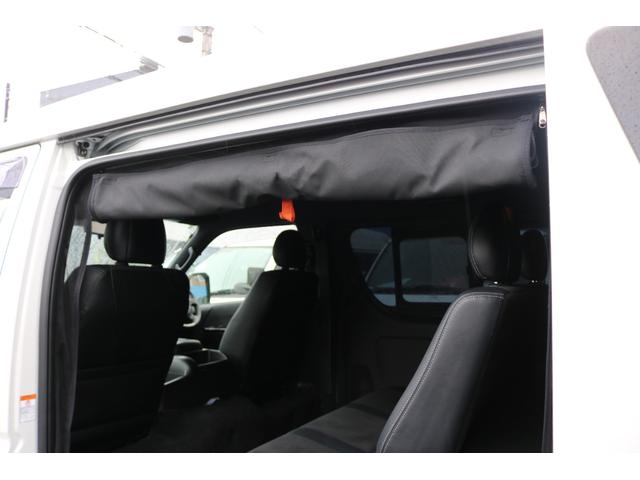 ハイエースバン スーパーGL ダークプライムII RAYS16インチアルミグッドイヤーナスカータイヤフロントスポイラーFLEXLEDテールオーバーフェンダーローダウンカロッツェリアナビETCドライブレコーダーベッドキット防虫ネッリアフィルム(27枚目)