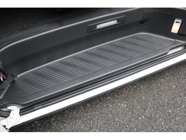 ハイエースバン スーパーGL ダークプライムII RAYS16インチアルミグッドイヤーナスカータイヤフロントスポイラーFLEXLEDテールオーバーフェンダーローダウンカロッツェリアナビETCドライブレコーダーベッドキット防虫ネッリアフィルム(36枚目)