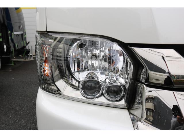 ハイエースバン スーパーGL ダークプライムII RAYS16インチアルミグッドイヤーナスカータイヤフロントスポイラーFLEXLEDテールオーバーフェンダーローダウンカロッツェリアナビETCドライブレコーダーベッドキット防虫ネッリアフィルム(44枚目)