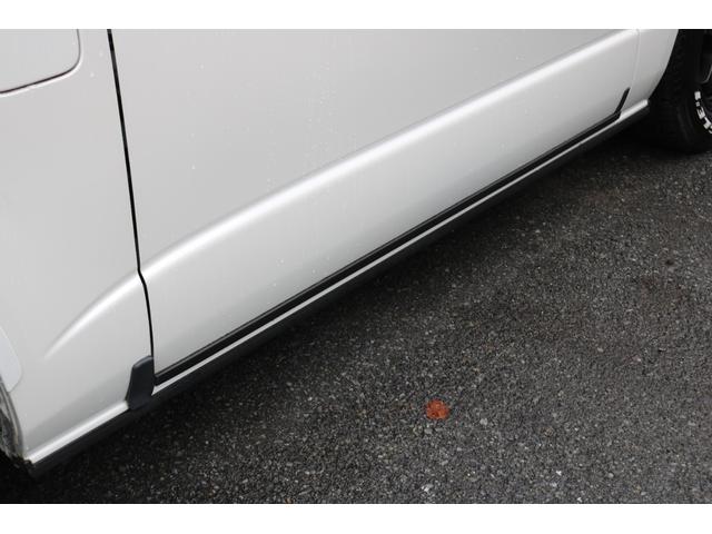 ハイエースバン スーパーGL ダークプライムII RAYS16インチアルミグッドイヤーナスカータイヤフロントスポイラーFLEXLEDテールオーバーフェンダーローダウンカロッツェリアナビETCドライブレコーダーベッドキット防虫ネッリアフィルム(51枚目)