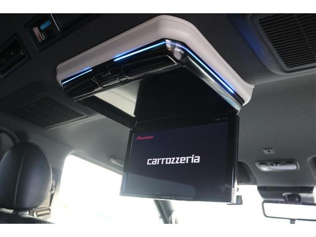 ハイエースバン スーパーＧＬ　ダークプライムＩＩ　カロッツェリアディスプレイオーディオＥＴＣ２．０フリップダウンモニタールーフスピーカーＦＬＥＸ１６インチアルミダンロップタイヤＴ－ＦｏｒｃｅスポイラーＦＬＥＸＬＥＤテールメッキ部マッドブラック塗装（4枚目）