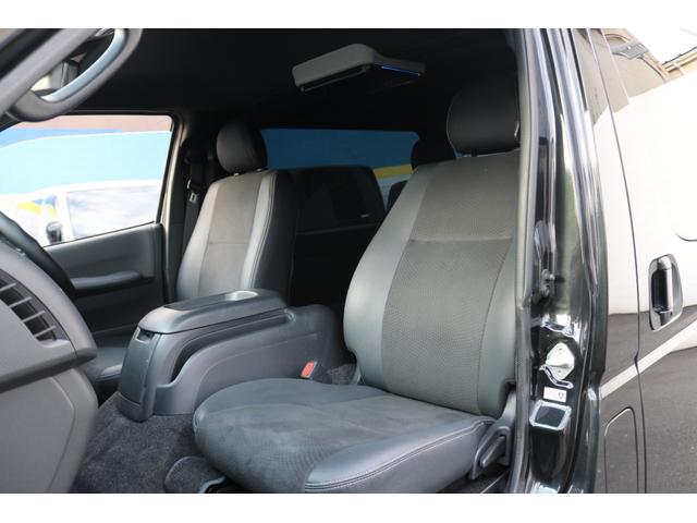 ハイエースバン スーパーＧＬ　ダークプライムＩＩ　カロッツェリアディスプレイオーディオＥＴＣ２．０フリップダウンモニタールーフスピーカーＦＬＥＸ１６インチアルミダンロップタイヤＴ－ＦｏｒｃｅスポイラーＦＬＥＸＬＥＤテールメッキ部マッドブラック塗装（13枚目）