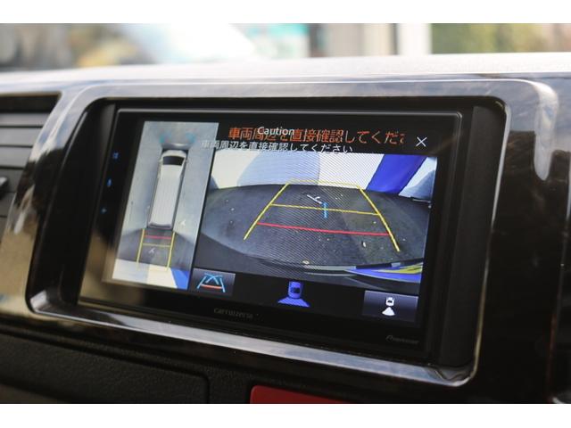 ハイエースバン スーパーＧＬ　ダークプライムＩＩ　カロッツェリアディスプレイオーディオＥＴＣ２．０フリップダウンモニタールーフスピーカーＦＬＥＸ１６インチアルミダンロップタイヤＴ－ＦｏｒｃｅスポイラーＦＬＥＸＬＥＤテールメッキ部マッドブラック塗装（17枚目）