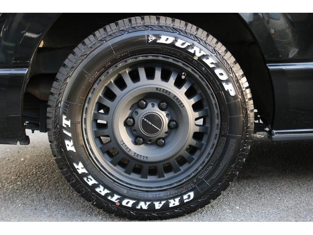 ハイエースバン スーパーＧＬ　ダークプライムＩＩ　カロッツェリアディスプレイオーディオＥＴＣ２．０フリップダウンモニタールーフスピーカーＦＬＥＸ１６インチアルミダンロップタイヤＴ－ＦｏｒｃｅスポイラーＦＬＥＸＬＥＤテールメッキ部マッドブラック塗装（54枚目）