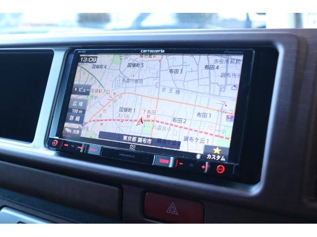 ハイエースワゴン GL Renocaコーストライン角目4灯メッキ部マッドブラック塗装FLEX16インチアルミTOYOタイヤFLEXLEDテールオーバーフェンダーカロッツェリアナビETCフリップダウンモニターシートカバー(5枚目)