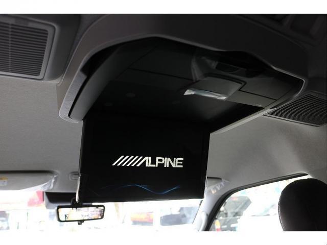 ハイエースワゴン ＧＬ　ロング　内装架装ｖａｒｉｏｕｓシートカバーＢＩＧ－ＸナビＥＴＣ２．０ＨＤＭＩフリップダウンモニターフロントスポイラーオーバーフェンダーＦＬＥＸＬＥＤテールローダウンＦＬＥＸ１７インチアルミナスカータイヤ（4枚目）