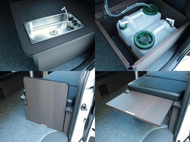 ハイエースワゴン ＧＬ　ロング　内装架装ｖａｒｉｏｕｓシートカバーＢＩＧ－ＸナビＥＴＣ２．０ＨＤＭＩフリップダウンモニターフロントスポイラーオーバーフェンダーＦＬＥＸＬＥＤテールローダウンＦＬＥＸ１７インチアルミナスカータイヤ（7枚目）