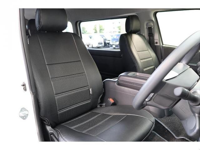 ハイエースワゴン ＧＬ　シートアレンジｎｅｃｒｏｓｓ床張り施工ＢＩＧ－ＸナビＥＴＣ２．０フリップダウンモニターシートカバーＴ－ＦｏｒｃｅスポイラーオーバーフェンダーＴＯＹＯタイヤＦＬＥＸ１６インチアルミＦＬＥＸＬＥＤテール（13枚目）