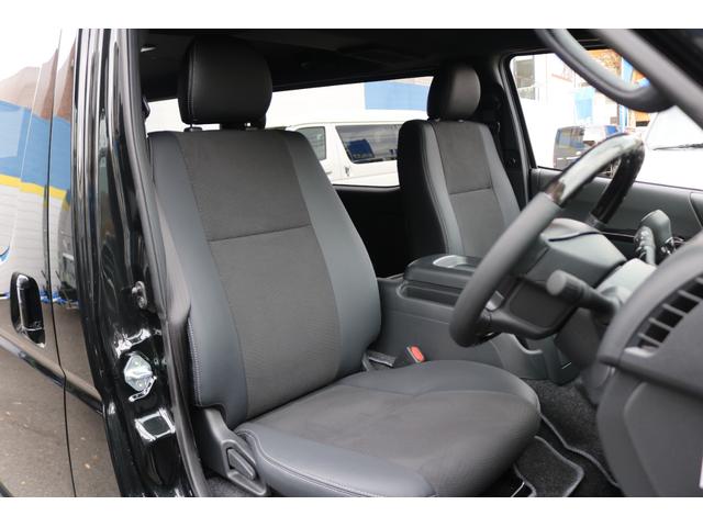 ハイエースバン スーパーＧＬ　ダークプライムＩＩ　アルパイン　ＢＩＧ－Ｘ１１インチナビメカレスＥＴＣ２．０ベッドキットＦＬＥＸボンネットフロントスポイラーオーバーフェンダーＬＥＤテールＦＬＥＸ１８インチアルミヨコハマタイヤメッキ部ブラック塗装（12枚目）