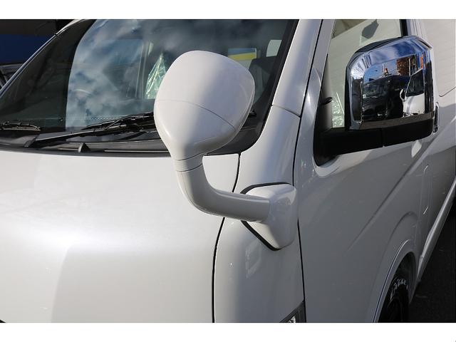 ハイエースワゴン ＧＬ　ａｃｒｏｓｓＦＬＥＸフロントスポイラーＦＬＥＸ１７インチアルミナスカータイヤローダウンオーバーフェンダーＦＬＥＸＬＥＤテールカロッツェリアナビＥＴＣフリップダウンモニター床張り施工（19枚目）