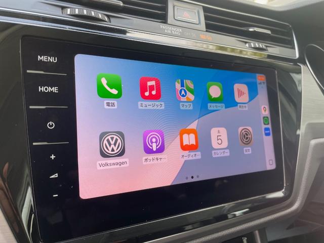 ゴルフトゥーラン ＴＳＩ　コンフォートライン　２０１８年モデル　ＡＣＣ　レーンアシスト　インテグレテットチャイルドシート　ＣａｒＰｌａｙ　ナビ　ＴＶ　ＤＶＤ　バックカメラ　禁煙　記録簿　スペアキー　７人乗り（20枚目）