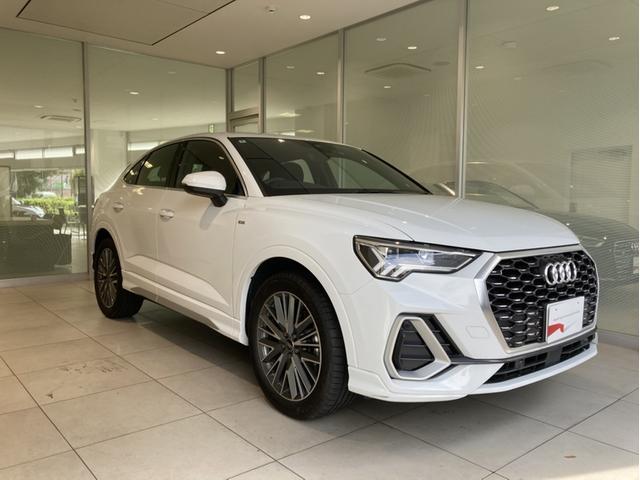 Ｑ３スポーツバック ３５ＴＦＳＩ　Ｓライン　メモリーナビ　ＥＴＣ　本革シート　電動シート　シートヒーター　フルセグＴＶ　ヒルディセントコントロール　全周囲カメラ　レーンキープアシスト　衝突被害軽減ブレーキ　アダプティブクルーズコントロール（7枚目）
