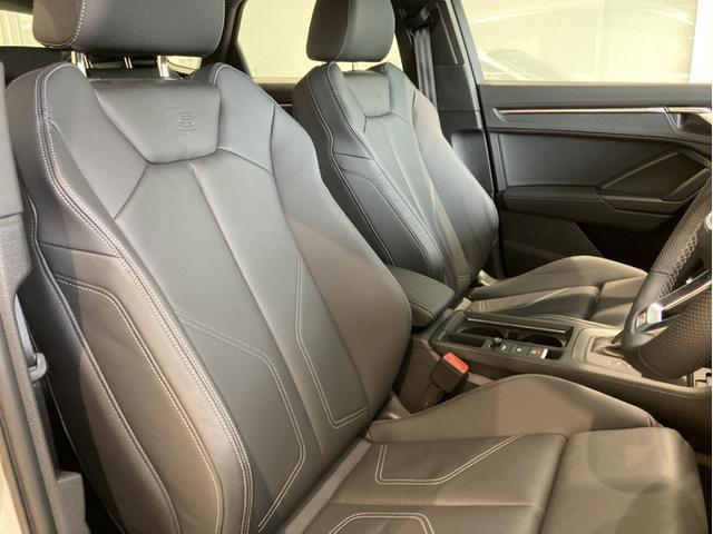 Ｑ３スポーツバック ３５ＴＦＳＩ　Ｓライン　メモリーナビ　ＥＴＣ　本革シート　電動シート　シートヒーター　フルセグＴＶ　ヒルディセントコントロール　全周囲カメラ　レーンキープアシスト　衝突被害軽減ブレーキ　アダプティブクルーズコントロール（17枚目）