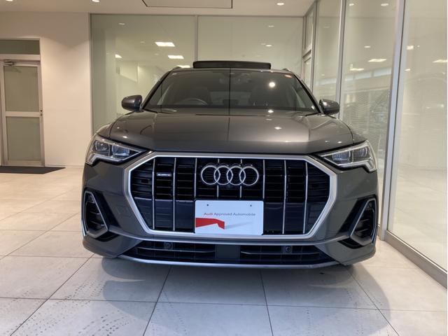 Ｑ３ ３５ＴＤＩクワトロ　Ｓライン　４ＷＤ　メモリーナビ　ＥＴＣ　衝突被害軽減ブレーキ　アダプティブクルーズコントロール　レーンキープアシスト　障害物センサー　ヒルディセントコントロール　本革シート　ＬＥＤヘッドライト　アルミホイール（6枚目）