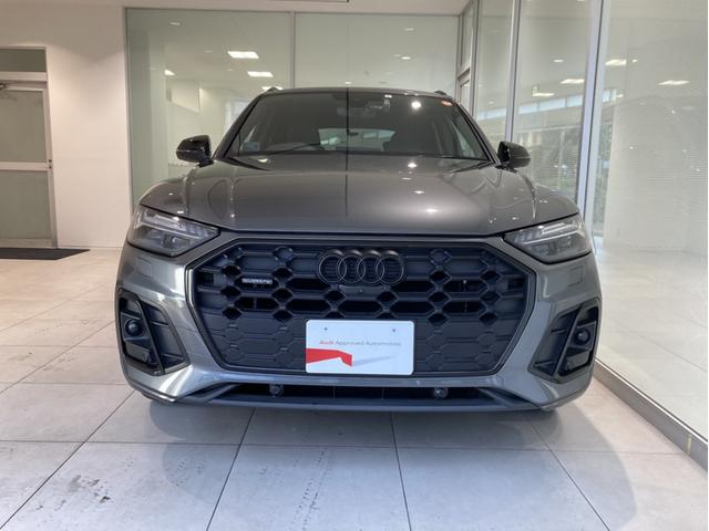 Q5 40TDIクワトロ Sライン 衝突被害軽減ブレーキ アダプティブクルーズコントロール レーンキープアシスト パーキングアシスト 全周囲カメラ オートマチックハイビーム メモリーナビ ワンセグTV ミュージックプレイヤー接続可(2枚目)