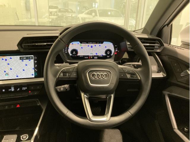 Ａ３ スポーツバック３０ＴＦＳＩアドバンスド　ＨＤＤナビ　ＥＴＣ　衝突被害軽減ブレーキ　アダプティブクルーズコントロール　レーンキープアシスト　障害物センサー　バックカメラ　シートヒーター　電動シート　ＬＥＤヘッドライト　アルミホイール　禁煙車（19枚目）