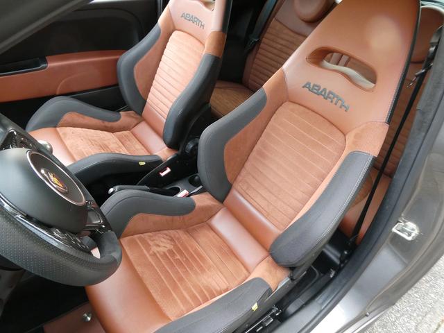 アバルト５９５ コンペティツィオーネ　後期　左５ＭＴ　２オーナ　禁煙　２８７００ｋｍ　整備記録６枚　Ｓａｂｅｌｔシート　５インチタッチパネル　ＢＴ　Ｒソナー　純正１７インチＡＷ　ブレンボキャリパ　レコモン　デイライト　ＨＩＤ　ＥＴＣ（26枚目）