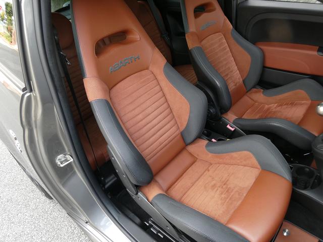 アバルト５９５ コンペティツィオーネ　後期　左５ＭＴ　２オーナ　禁煙　２８７００ｋｍ　整備記録６枚　Ｓａｂｅｌｔシート　５インチタッチパネル　ＢＴ　Ｒソナー　純正１７インチＡＷ　ブレンボキャリパ　レコモン　デイライト　ＨＩＤ　ＥＴＣ（29枚目）
