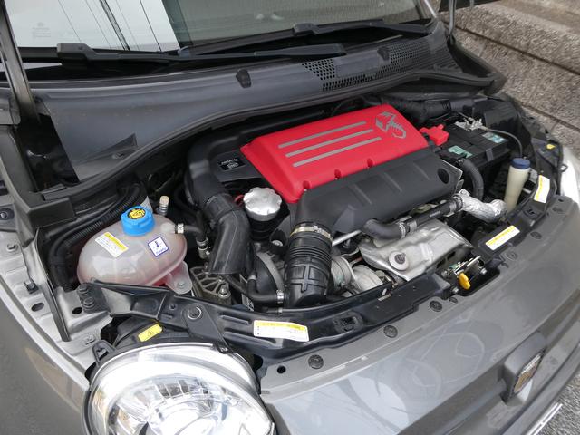 アバルト５９５ コンペティツィオーネ　後期　左５ＭＴ　２オーナ　禁煙　２８７００ｋｍ　整備記録６枚　Ｓａｂｅｌｔシート　５インチタッチパネル　ＢＴ　Ｒソナー　純正１７インチＡＷ　ブレンボキャリパ　レコモン　デイライト　ＨＩＤ　ＥＴＣ（42枚目）