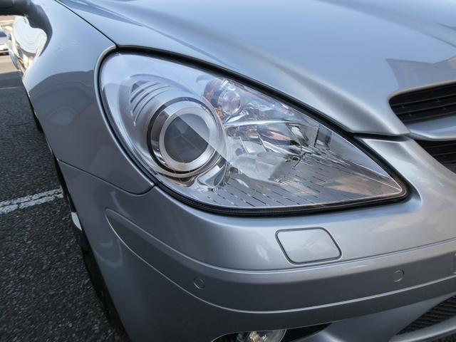 SLK SLK350 AMGスポーツエディション 電動オープン 禁煙 S記録10枚 48224km時ATオイル デフオイル交換歴 取説 整備手帳 スペアキー 黒革 シートヒーター エアスカーフ 純正18インチAW パドル 前後ソナー HID ETC(17枚目)
