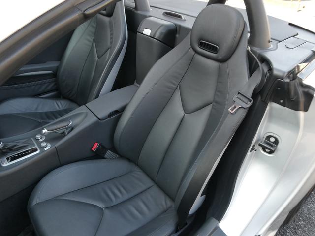 SLK SLK350 AMGスポーツエディション 電動オープン 禁煙 S記録10枚 48224km時ATオイル デフオイル交換歴 取説 整備手帳 スペアキー 黒革 シートヒーター エアスカーフ 純正18インチAW パドル 前後ソナー HID ETC(28枚目)