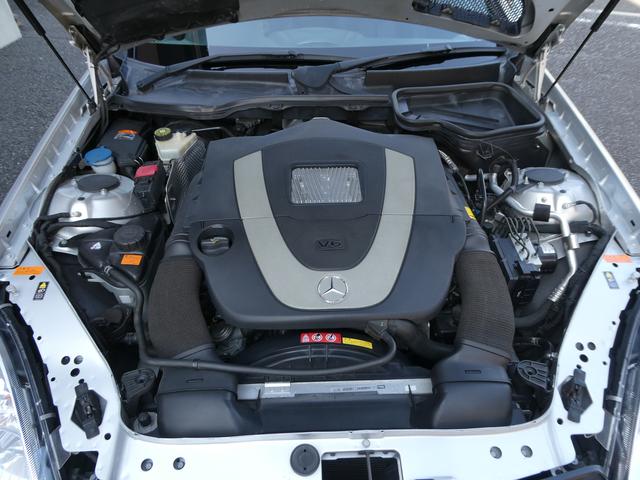 SLK SLK350 AMGスポーツエディション 電動オープン 禁煙 S記録10枚 48224km時ATオイル デフオイル交換歴 取説 整備手帳 スペアキー 黒革 シートヒーター エアスカーフ 純正18インチAW パドル 前後ソナー HID ETC(40枚目)