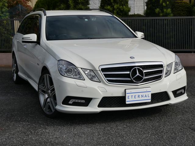 Eクラスステーションワゴン E250CGIブルーエフィシェンシーワゴン スマートキー Rエアサス交換済 整備記録7枚 黒革 SH パワーシート HDDナビ フルセグ BT 純正19インチAW Bカメ FRソナー 電動トランク HID ルーフレール Dレコ前後 ETC(3枚目)